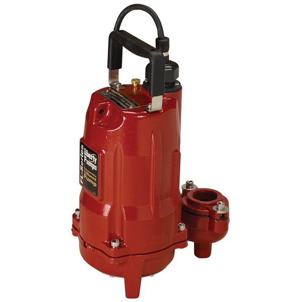 Liberty FL73M-3, Submersible Effluent Pump, 3/4 HP, 208-230 Volts, 3 Phase, 2" NPT Discharge With 1-1/2" NPT Flange, 100 GPM Maximum, 76 ft Maximum Head, Manual, 35 ft Cord