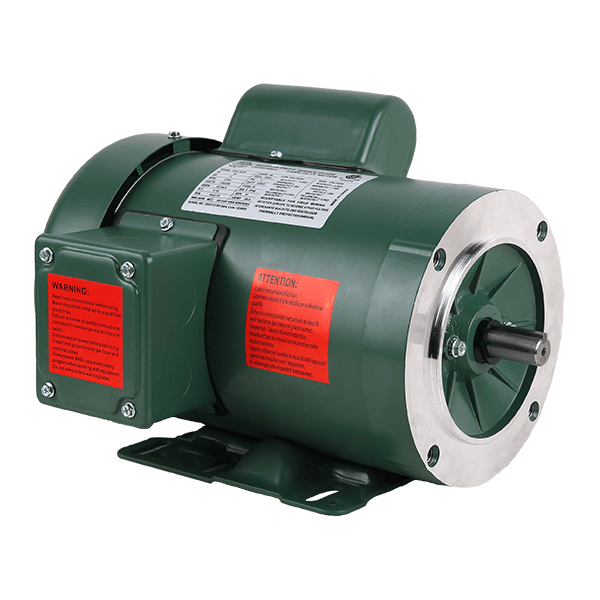 Farm Duty Motor, 0.5 HP, 1800 RPM, 115/230V, 56 Frame, C-Face with Feet