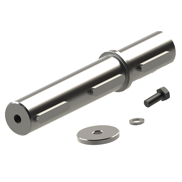 KAN107-OPS-S-B5 Single Output Shaft for B5 Flange, KAN/FHN Series, Box Size 107