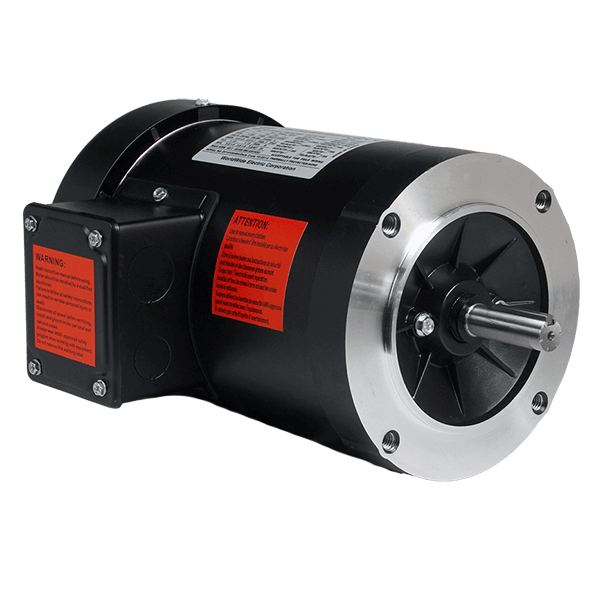 General Purpose Motor, 0.33 HP, 1800 RPM, 230/460V, 56C Frame, C-Face Round Body