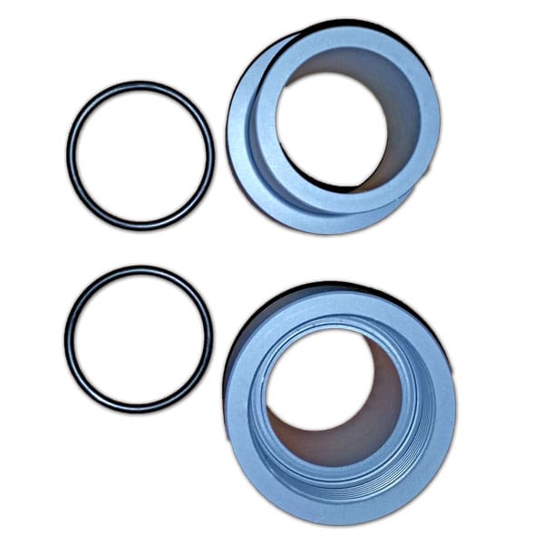 AquaMatic K526-UM10UEP – 2-1/2 inch , ASTM – PVC Male Socket Adapter Kit with EP O-rings - K52 Thermoplastic Valves