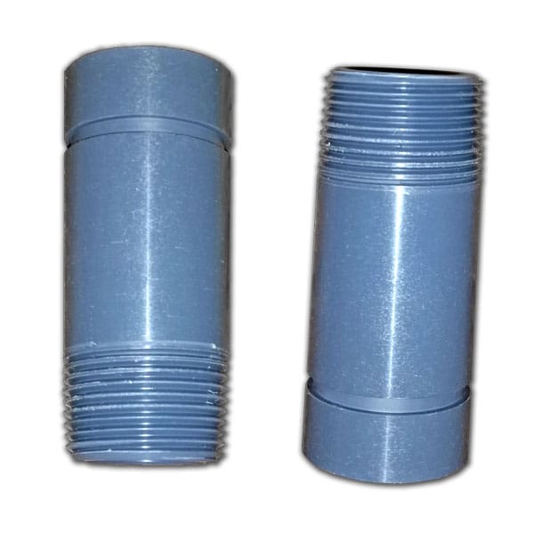 AquaMatic K520-P – 1/2 inch, Male Pipe Thread NPT – PVC Grooved Adapter Kit - K52 Thermoplastic Valves