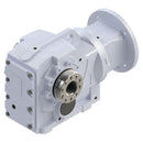 KAN Series Helical-Bevel Gear Reducer, Box Size 87, 20:1 Ratio, 213/5TC, with Power Lock Right