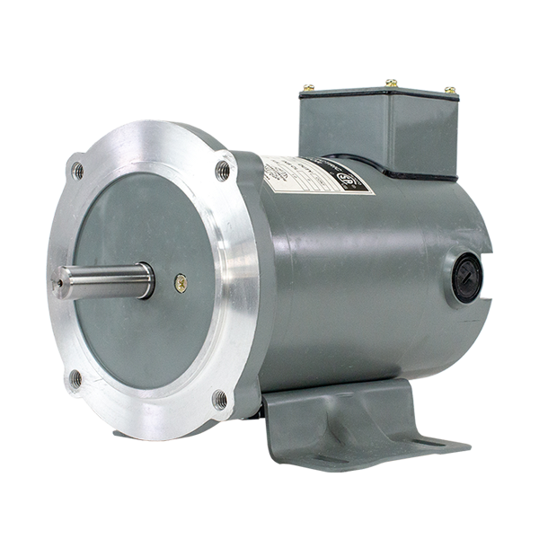 Permanent Magnet DC Motor, 0.33 HP, 1800 RPM, 90V, 56C Frame, C-Face with Removable Base