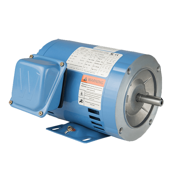 General Purpose Motor, ODP, 0.75 HP, 3600 RPM, 230/460V, 56C Frame, C-Face with Removable Base