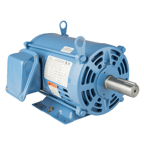 General Purpose Motor, ODP, 7.5 HP, 1800 RPM, 200V, 213T Frame, Rigid Base