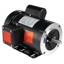 General Purpose Motor, 1 HP, 1800 RPM, 115/230V, 56C Frame, C-Face with Removable Base