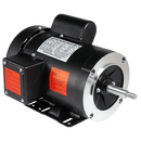 Jet Pump Motor, 0.5 HP, 3600 RPM, 115/230V, 56J Frame, C-Face with Removable Base