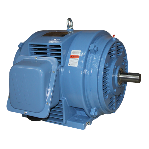 General Purpose Motor, ODP, 40 HP, 1200 RPM, 230/460V, 364T Frame, Rigid Base