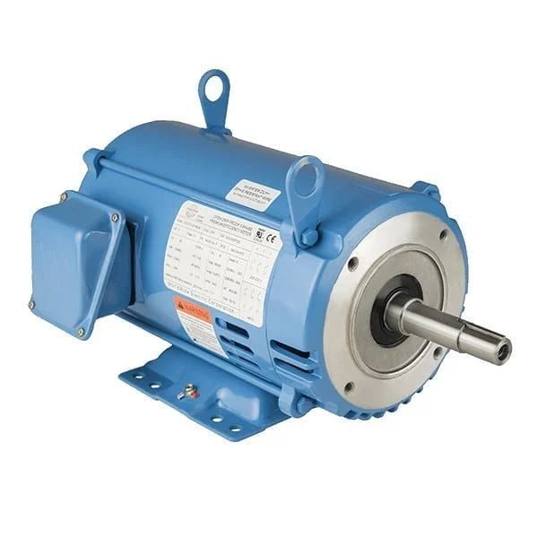 Close Coupled Motor, ODP, 40 HP, 3600 RPM, 230/460V, 286JM Frame, C-Face with Feet