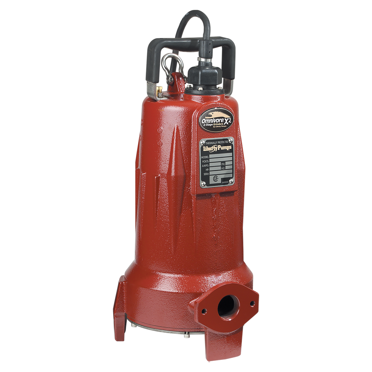 Liberty Grinder Pump LSGX202M 2 HP 208-230V 1-1/4" Discharge (LSGX202M)