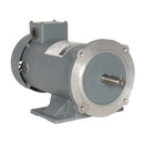 Permanent Magnet DC Motor, 1 HP, 1800 RPM, 180V, 56C Frame, C-Face with Removable Base