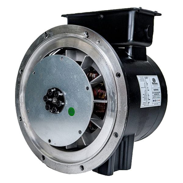 WorldWide, Pancake Light Tower Generators,4 Lead, Single-Phase, 4 Pole, 60Hz, 1800 RPM, AFD20104-6/0