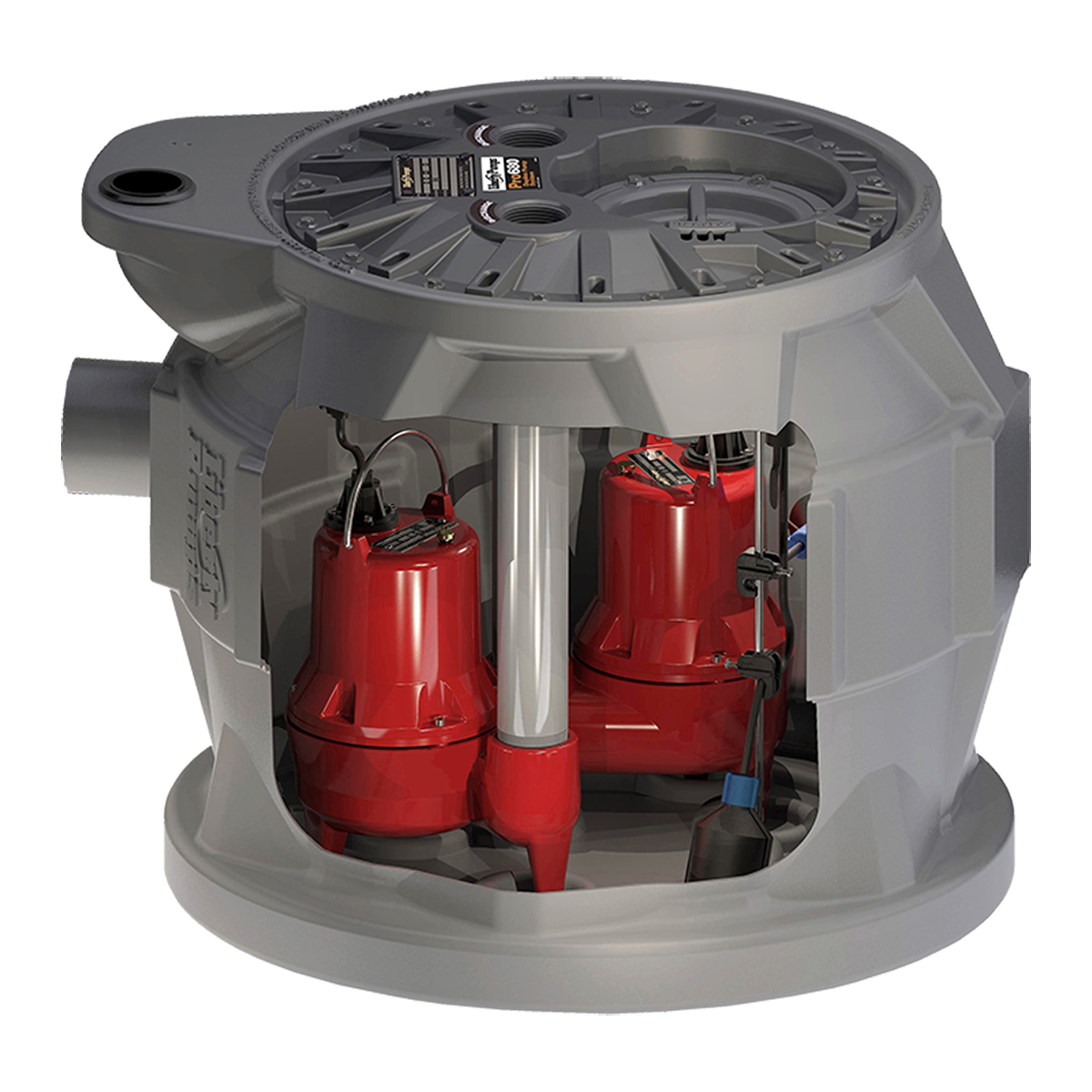 Liberty Grinder Pump Pro680 Series 1 HP, 115 V, 2" FNPT (P682XPRG101W)