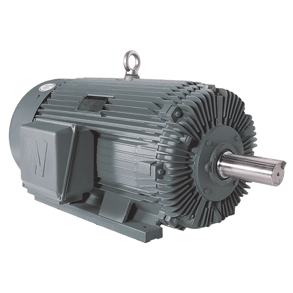 Premium Efficient Severe Duty Motor, 250 HP, 1200 RPM, 460V, 449T Frame, Rigid Base, Insulated ODE Bearing
