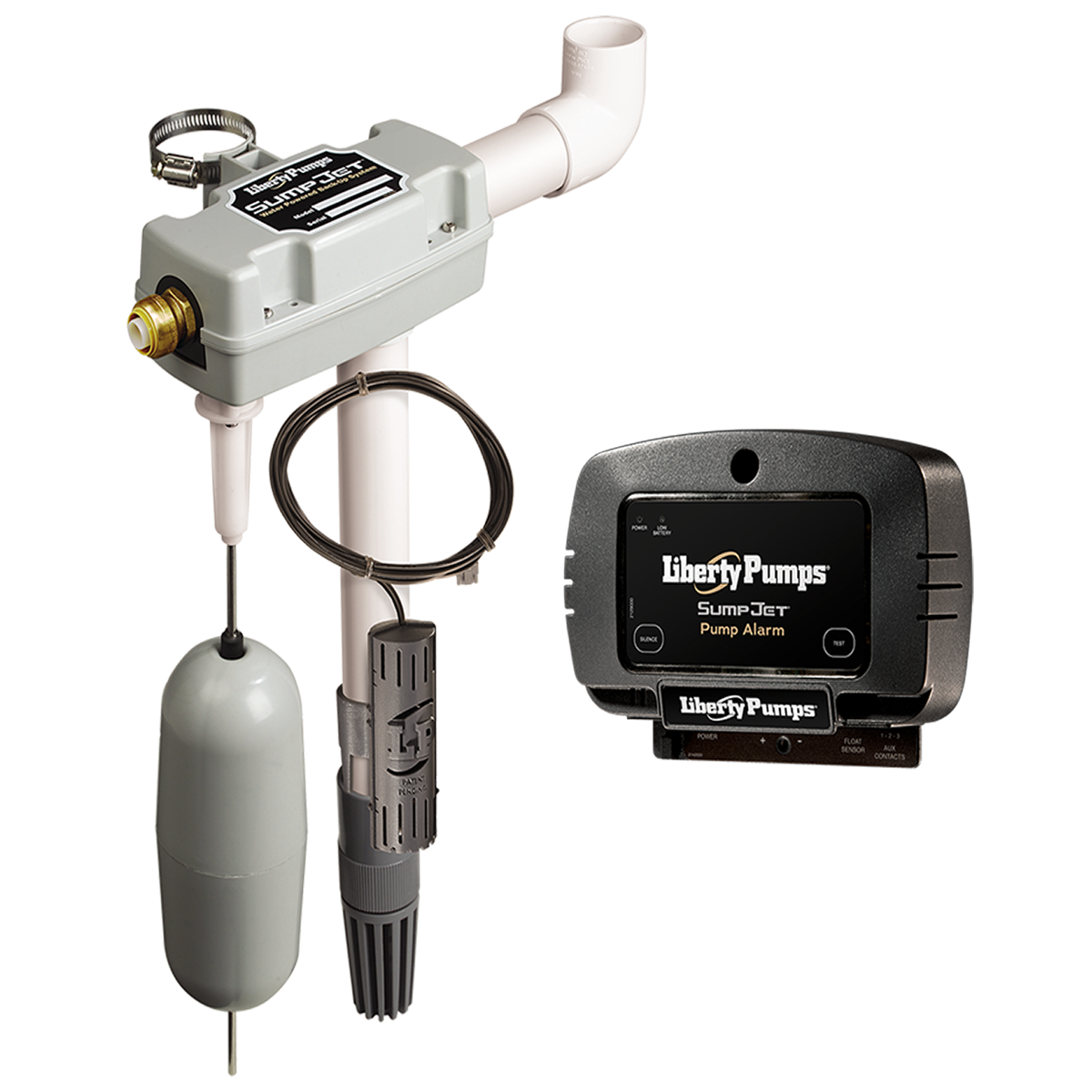 Liberty Sump Pump SJ10A with pre-mounted alarm (SJ10A)