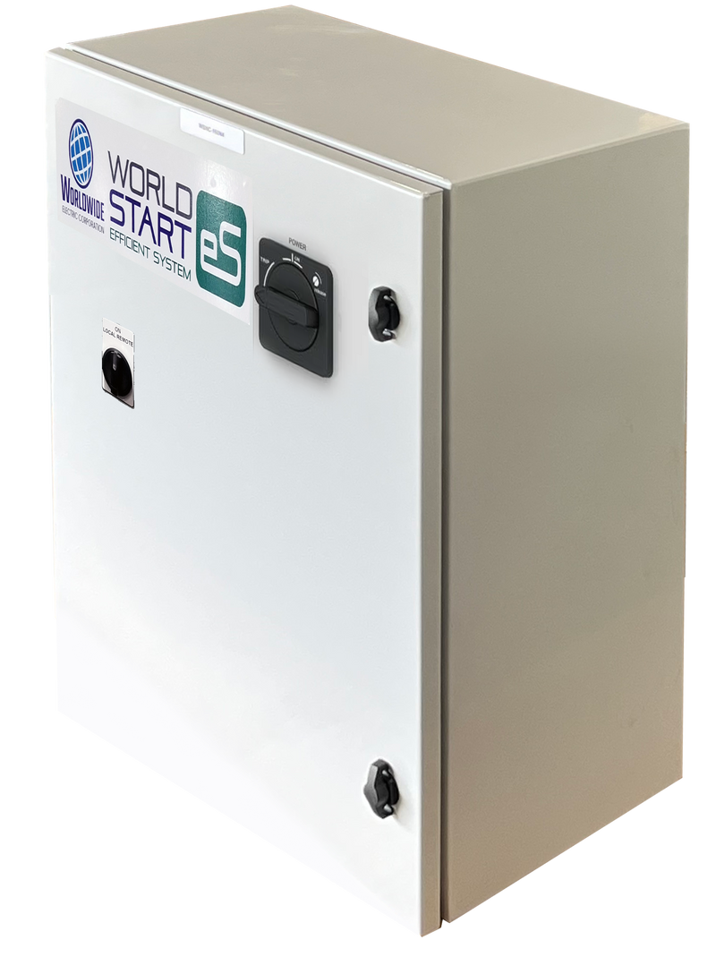 WSES Series Soft Start Control Panel System, 75HP, 230V, 150HP, 460V, 200HP, 575V, NEMA 4 Enclosure