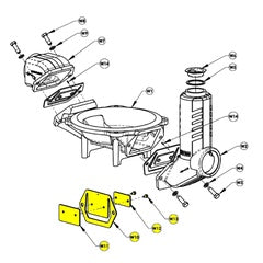 AMT Pump Repair Part Flapper Valve Assembly Neoprene 3" Diaphragm Pump (3354-071-90)
