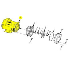 AMT Pump Repair Part 0.33HP 1PH TEFC 56J 60/50HZ (1626-300-00)