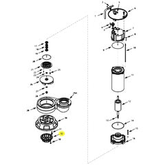 AMT Pump Repair Part Strainer Kit 4" 3 HP (5765-170-90)