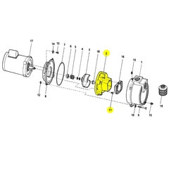 AMT Pump Repair Part Volute XCI Subgroup/Kit (3163-150-95)