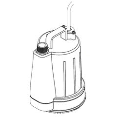 Barnes Utility Pump 1/6HP, 120V, Single Phase (UT17)