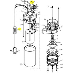 AMT Pump Repair Part CORD & SWITCH KIT (5890-351-90)