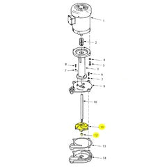 AMT Pump Repair Part Impeller 0.33HP (4430-012-98)