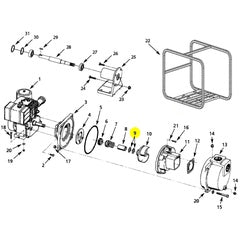 AMT Pump Repair Part 242GF PACKAGE IMPELLER SHIMS (1658-000-90)