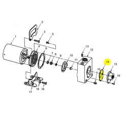 AMT Pump Repair Part 276 Flapper Assy Buna (1683-000-90)