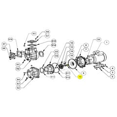 AMT Pump Repair Part 0.63 Seal Subgroup FS16 EPT/EPR/CAR/CER (1641-161-91)