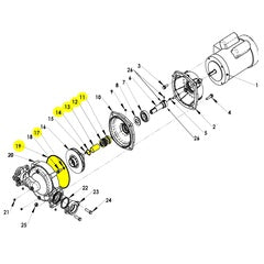 AMT Pump Repair Part EPDM Seal Kit (5860-300-90)
