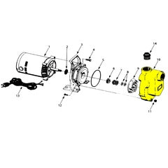 AMT Pump Repair Part Casing XA 1X1 S-PRM 1-Piece Mach (2218-005-01)