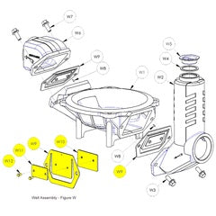 AMT Pump Repair Part Flapper Valve Assembly Neoprene (3360-070-90)
