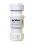 Liberty CV300C, Heavy-Duty Compression Fit Check Valve, Heavy Duty PVC, 3" Connection