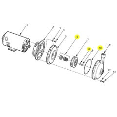 AMT Pump Repair Kit Seal Rebuild Kit Viton/Ceramic (5530-300-91)