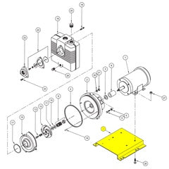 Barnes Pump Repair Part BASE 11.38"X12.25" (137242)