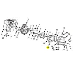 AMT Pump Repair Part #6X1/2 Slotted Pan HD Self-Tap Screw SS (1707-002-00)