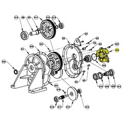 AMT Pump Repair Part Gearbox Driver Adapter (3354-092-01)