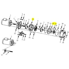 AMT Pump Repair Kit Diffuser Kit (4780-150-95)