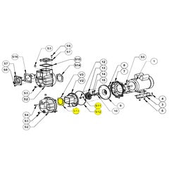 AMT Pump Repair Part EPDM/EPR O-Ring/Gasket Subassembly (1A11-305-90)