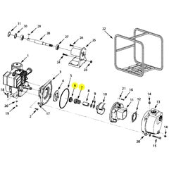 AMT Pump Repair Kit 3/4" VITON TYPE 16 SIC/SIC SEAL KIT (1641-166-91)