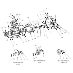 IPT Pumps Aluminum Trash Pump 3" (3S5X)