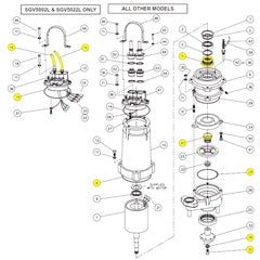 Barnes Seal Kit SGV5002/5022L (118042)