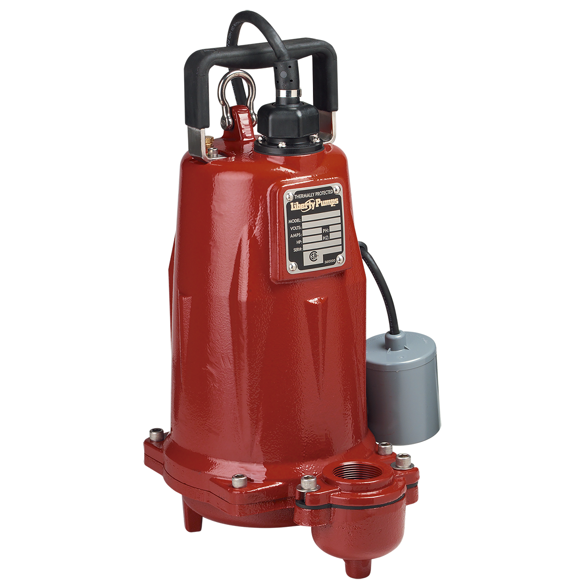 Liberty Submersible Effluent Pump FL200 2 HP, 208/230 V, 1 Phase, 2 Inch Discharge (FL202A-2)