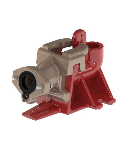 Liberty GR20NS, Guide Rail Base, Non-Sparking, 1-1/4" Guide and Discharge Pipe Threads, For Use With XLSG & XLSGX-Series Grinder Pumps