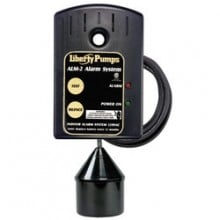 Liberty Alarm Control Panel Indoor 115V with tethered float and 10' cord (ALM-2-1)