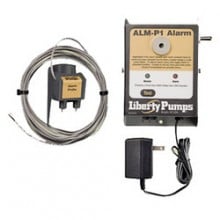 Liberty ALM-P1, Indoor Alarm with Probe Sensor, 115 Volts, 10 ft. Cord, Visual/Audible Alarm
