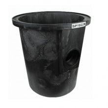 Liberty SP1822B, 18" x 22" Sump Pit, Injection Molded With 4" Rubber Grommet