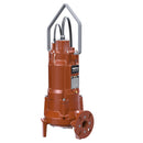 Liberty LSGH502M-3, LSG500 Series, Manual Submersible Grinder Pump, 5 HP, 230 Volts, 1 Phase, 30 Amps, 2", 2-1/2" & 3" Horizontal Flange Discharge, 117 GPM Max, 130 ft Max Head, 35 ft Cord